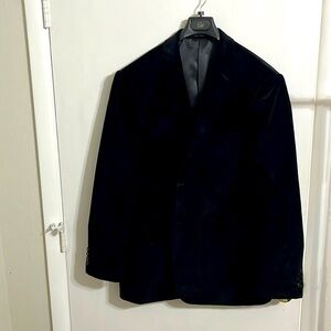 Circola Moda corduroy sportcoat black size 46 long
